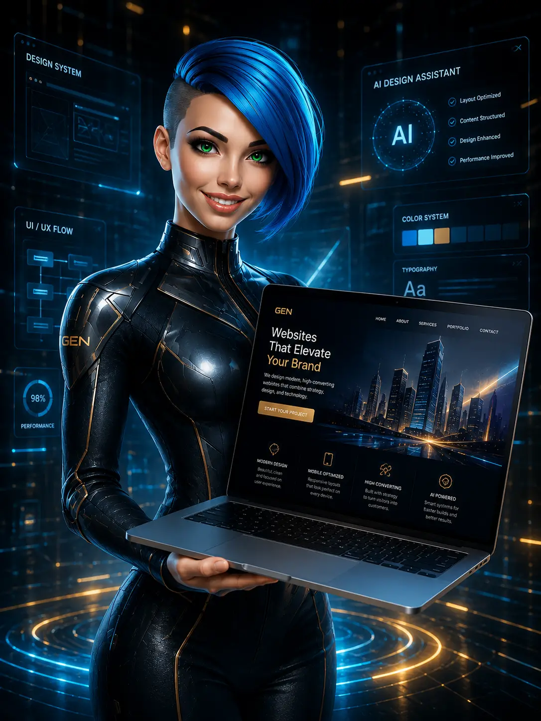 Gen Website AI
